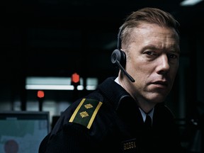 Jakob Cedergren as Asger Holm in The Guilty.