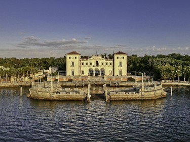 Vizcaya was built between 1914-1922 and designed to resemble an Italian villa.