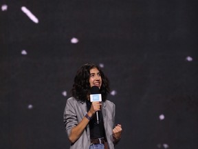 Asalah Youssef at WE Day Toronto 2018.