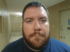 This jail booking photo provided by the Moore County Sheriff's Office shows Bron Bohlar. Authorities say two Texas law enforcement officers are now charged in connection with a double homicide in upstate New York. The sheriff's office in Wayne County, New York, says Bohlar was arrested on Tuesday, Nov. 6, 2018, at his Dumas, Texas home on a warrant for conspiracy. (Moore County Sheriff's Office via AP)