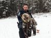 This picture of a B.C. conservation officer with an unconscious grizzly bear was part of a controversial recruitment ad in late 2017.