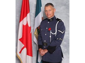 Cst. John Davidson is shown in this undated handout photo.