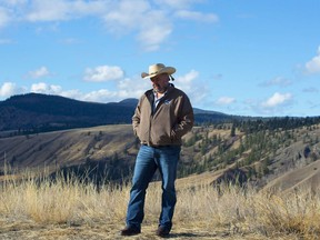 Chief Joe Alphonse of the Tsilhqot'in National Government says his tribal council will negotiate a new financial agreement with Ottawa by spring. Chief Alphonse is pictured at Farwell Canyon, B.C. Friday, Oct. 24, 2014.