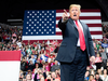 U.S. President Donald Trump speaks at a Make America Great Again rally in Fort Wayne, Indiana on Nov. 5, 2018.