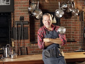 Chef Michael Smith endorses a line of cookware made in Prince Edward Island, where he lives and works.