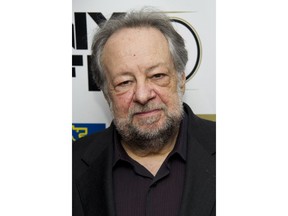 In a Sept. 28, 2012 photo, Ricky Jay attends the premiere of "Life of Pi" at the 50th annual New York Film Festival opening night gala in New York.  Jay, a magician, historian of oddball entertainers and actor who appeared in "Boogie Nights" and other films, died of natural causes at his home in Los Angeles, Saturday, Nov. 24, 2018, according to his manager Winston Simone. He was 72.