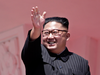 North Korean leader Kim Jong Un waves after a parade for the 70th anniversary of North Korea’s founding, in Pyongyang on Sept. 9, 2018.