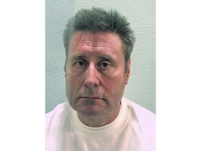 Undated photo issued by the London Metropolitan Police, showing John Worboys, rapist who assaulted women he picked up in his taxi who was convicted in 2009.  A U.K. Parole Board panel ruled Monday Nov. 19, 2018, that serial rapist who is believed to have attacked more than 100 women, Worboys must stay in prison, ruling that he is not suitable for release.