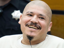 Convicted police killer Luis Bracamontes features in a Trump election ad that has been deemed by some to be offensive and racist. 