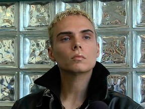 Luka Magnotta seen in a screen-grab from a September 2007 video.