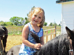 Four-year-old MaCali Cormier died Saturday night after she fell under the wheels of a float during the annual Parade of Lights in Yarmouth, N.S.