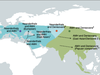 Map of the encounters between different archaic hominins and ancient modern humans (AMH)