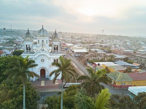 Sunrise in Diriamba, Nicaragua.