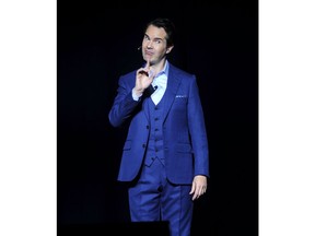Jimmy Carr attends the 12th annual Stand Up For Heroes benefit concert at the Hulu Theater at Madison Square Garden on Monday, Nov. 5, 2018, in New York.