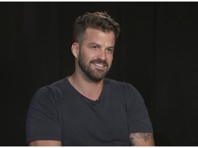 This Oct. 11, 2018 image taken from video shows reality TV personality Johnny "Bananas" Devenanzio during an interview in New York. For the last decade, Devenanzio has been one of the most consistent reality stars on MTV, if not all of reality television. He's arguably the face of MTV's long-standing hit reality show "The Challenge." (AP Photo)