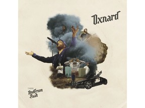 This cover image released by Aftermath/12 Tone Music shows "Oxnard," a release by Anderson .Paak. (Aftermath/12 Tone Music via AP)