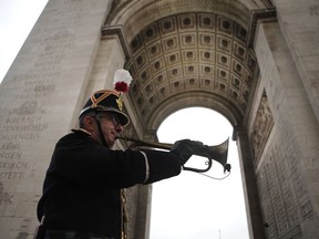 More than 60 heads of state and government are in France for the Armistice ceremonies at the Tomb of the Unknown Soldier in Paris on the 11th hour of the 11th day of the 11th month, exactly a century after the armistice.
