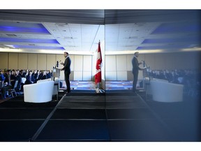 Finance Minister Bill Morneau speaks to the Economic Club of Canada in Ottawa on Thursday, Nov. 22, 2018.