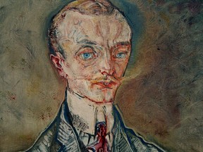 The 'Marquis Joseph de Montesquiou-Fezensac' by artist Oskar Kokoschka