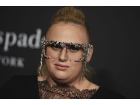 FILE - In this Oct. 22, 2018, file photo, Rebel Wilson arrives at the fourth annual InStyle Awards at The Getty Center in Los Angeles. Rebel Wilson has lost her bid to keep most of the record payout awarded to her in a defamation case. The actress had sued Woman's Day magazine last year over a series of articles she said had painted her as a serial liar. Her $3.4 million award was reduced by 90 percent after the magazine appealed. The court on Friday, Nov. 16, 2018, refused her lawyers' application to appeal to the High Court in Canberra.