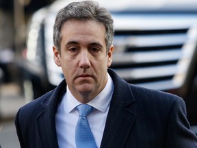 Michael Cohen, President Donald Trump's former personal attorney and fixer, arrives at federal court for his sentencing hearing, December 12, 2018 in New York City.