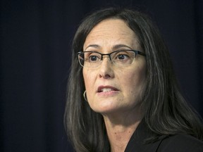 Illinois Attorney General Lisa Madigan seen in a Monday, April 23, 2018 file photo.