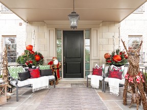 It all starts with a festive entrance.