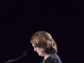 Indigenous Services Minister Jane Philpott speaks at the Assembly of First Nations Special Chiefs meeting in Ottawa on December 5, 2018. The Canadian Medical Association is "very concerned" about recent reports of forced and coerced sterilization of Indigenous women in Canada. President Dr. Gigi Osler says no person should have a procedure performed on them without free, prior and informed consent, adding it amounts to not only a violation of human rights but it also violates the principles of medical ethics. Last week, Indigenous Services Minister Jane Philpott and Health Minister Ginette Petitpas Taylor sent a letter to provincial and territorial ministers, as well as members of the medical community, to express concern over recent reports on forced and coerced sterilization of Indigenous women in Canada.