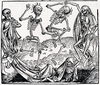 The Dance of Death, an etching from the plague era.