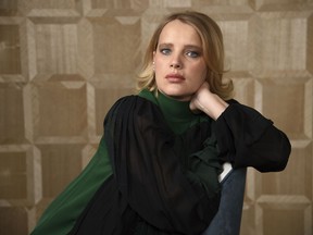 In this Dec. 3, 2018 photo, Joanna Kulig, a cast member in the Polish film "Cold War," poses for a portrait at the The London West Hollywood hotel in West Hollywood, Calif.