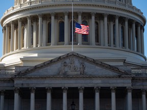 The U.S. Capitol is in a  shutdown.