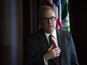 Acting EPA Administrator Andrew Wheeler announces that new coal plants no longer have to meet planned, tougher, Obama era emissions standards, during a news conference at the EPA Headquarters in Washington, Thursday, Dec. 6, 2018.