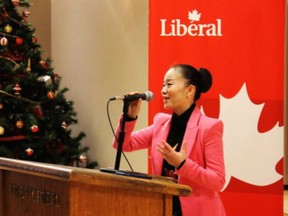 Burnaby South Liberal nominee Karen Wang is shown in this undated photo.