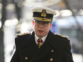 Vice-Admiral Mark Norman's lawyers are accusing the federal government of obfuscation after obtaining an email from former prime minister Stephen Harper confirming he has no objection to releasing secret documents relevant to the case. Vice Admiral Mark Norman arrives to the Ottawa Courthouse in Ottawa on Wednesday, Dec. 12, 2018.