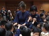 Grisham posts a picture of Melania Trump and Mrs. Abe surrounded by children at a Tokyo elementary school on Twitter. Grisham has developed an exceptional relationship with the first lady that has proved to be valuable to other staff members in reflecting Trump’s voice and perspective.