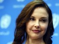 Actress Ashley Judd on March 15, 2016, at the UN headquarters in New York.