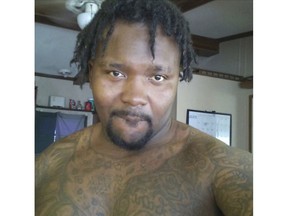 This undated photo released by the Georgia Bureau of Investigation shows Daylon Delon Gamble. Authorities in Georgia are on the lookout for Gamble who they say killed four people and wounded a man in a pair of shootings. The G.B.I. tweeted early Friday, Jan. 25, 2019,  that the 27-year-old Daylon Delon Gamble is armed and dangerous and wanted on four charges of murder for the shootings Thursday night in Rockmart, Ga., northwest of Atlanta.