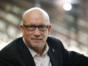 FILE - In this Feb. 17, 2016 file photo, Alex Gibney, director of the fIlm "Zero Days" poses for a photo at the 2016 Berlinale Film Festival in Berlin, Germany. Oscar-winning filmmaker Gibney has premiered his latest documentary on the fraudulent tech startup Theranos at the Sundance Film Festival Thursday night, Jan. 24, 2019. "The Inventor: Out for Blood In Silicon Valley" is among a handful of films that kicked off the annual independent festival.