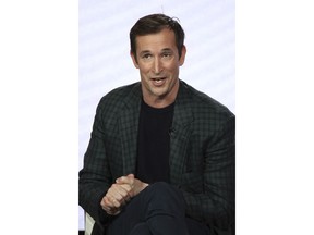 Noah Wyle participates in the "The Red Line" show panel during the CBS presentation at the Television Critics Association Winter Press Tour at The Langham Huntington on Wednesday, Jan. 30, 2019, in Pasadena, Calif.