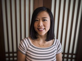 Domee Shi, director of the Pixar short film "Bao" poses for a photo at the Shangri La Hotel in Toronto on Monday, June 11, 2018. Severals Canadians have landed Oscar nominations.The category for best animated short includes the Pixar production "Bao" by Toronto-rasied Shi.