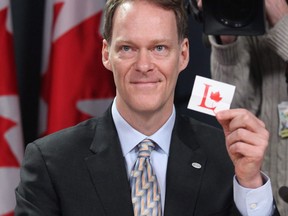 Ian McKay, National Director of the Liberal Party is shown during a press conference in Ottawa on April 6, 2011. Canada's ethics czar is ordering the head of a federal investment promotion agency -- and former national director of the Liberal Party of Canada -- to resign from the board of a holdings firm specializing in U.S. cannabis companies. The order was issued against Ian McKay on Jan. 15 under the Conflict of Interest Act by ethics commissioner Mario Dion, who alleges he failed to disclose all of his activities within 60 days of being named CEO of Invest in Canada.