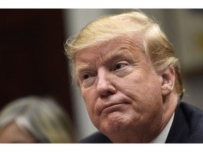 A New Brunswick minister found himself forced to preach Sunday on whether Donald Trump would have a place in his church: a place of worship that prides itself on its inclusive and welcoming nature. President Donald Trump listens during a meeting with Hispanic pastors in the Roosevelt Room of the White House in Washington, Friday, Jan. 25, 2019.