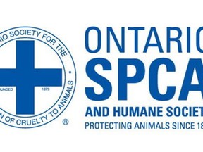 The Ontario SPCA logo is seen in this undated handout photo. An Ontario judge has found the enforcement powers held by the province's private animal welfare agency to be unconstitutional, saying the government must re-write laws governing the organization to remedy the situation.THE CANADIAN PRESS/HO, OSPCA MANDATORY CREDIT