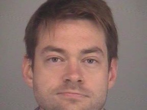 Dellen Millard is shown in a police handout photo released as a court exhibit at his trial in Hamilton, Ont., Monday, February 8, 2016.