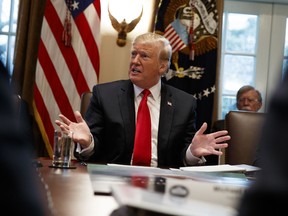President Donald Trump speaks during a cabinet meeting at the White House, Wednesday, Jan. 2, 2019, in Washington.
