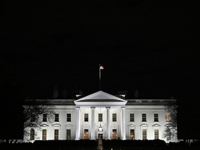 A view of the White House in Washington, Wednesday, Jan. 23, 2019.