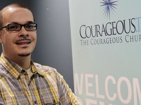 FILE - In this undated file photo, Shaun King poses where he was the lead pastor of Courageous Church in Midtown Atlanta. Acting on a tip received by civil rights activist King, the Harris County Sheriff's Office has made an arrest in the case of a 7-year-old girl who was killed in a drive-by shooting.