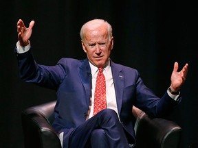 Former U.S. vice-president Joe Biden, seen speaking at the University of Utah in Salt Lake City on Dec. 13, 2018, is reportedly considering running for the Democratic nomination for president.