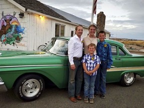 This recent photo provided by Jasmine Tool shows herself with her fiance Daniel Jastrab and their sons Jameson, right, and Silas. Tool, an ailing U.S. Fish and Wildlife Service worker in Oregon, says she can't learn why her federally paid insurance lapsed months ago or get it reinstated because of the partial government shutdown. Tool is now scrambling to find a way to pay for nutrients that keep her alive.