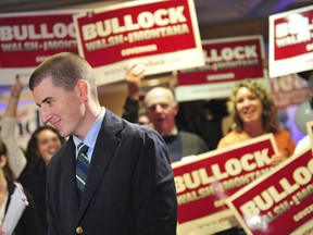 This Nov 7, 2012 file photo, Kevin O'Brien former deputy chief of staff for Montana Gov. Steve Bullock gives an interview after Bullock won the election in Helena, Mont.  O'Brien, a former New York City mayoral aide who was quietly forced out of his job over sexual harassment allegations was fired previously for similar reasons. The Democratic Governors Association in Washington tells The New York Times that it fired O'Brien in December 2015.  A spokesman for Mayor Bill de Blasio says the Democrat only learned about the prior situation because of The Times' reporting.